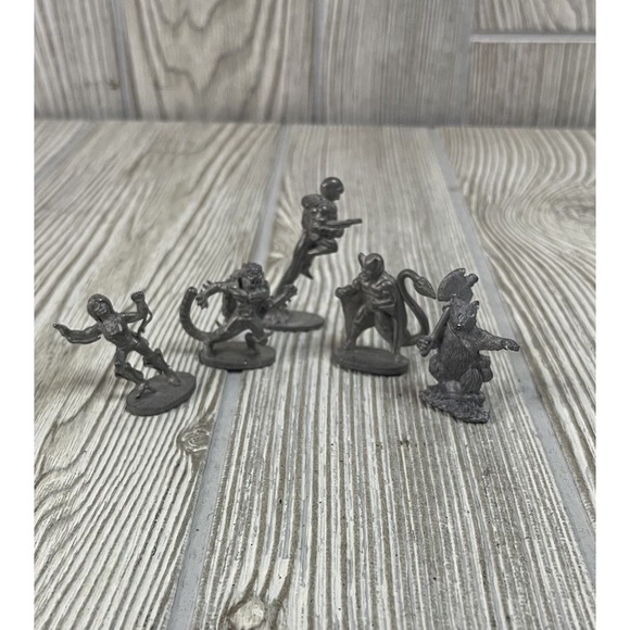 Grenadier Other - Grenadier 4002 Metal Miniature Fantasy Figures Lot of 5 Lazar Wererat Lady Etc
